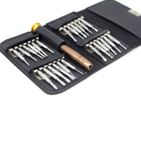 JIAFA JF-8129 24 in 1 Professional Multi-functional Screwdriver Set with Carrying Bag (Gold) - Image 3