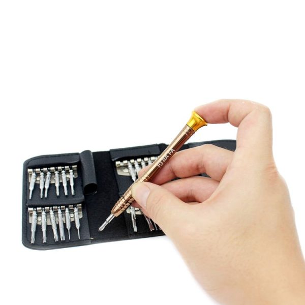 JIAFA JF-8129 24 in 1 Professional Multi-functional Screwdriver Set with Carrying Bag (Gold) - Image 5