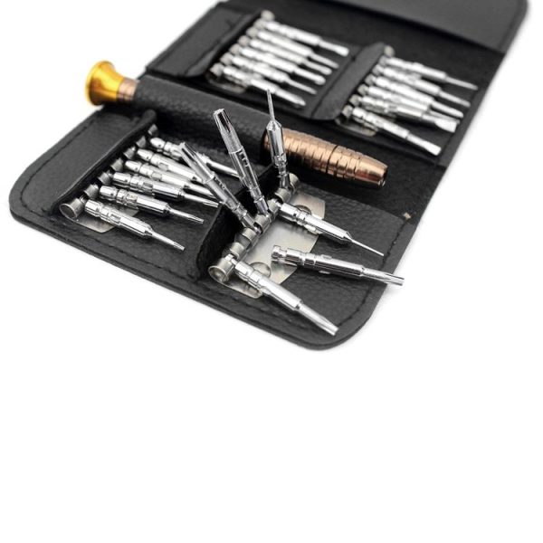 JIAFA JF-8129 24 in 1 Professional Multi-functional Screwdriver Set with Carrying Bag (Gold) - Image 6