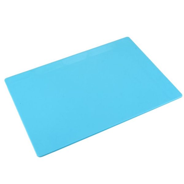 Maintenance Platform High Temperature Heat-resistant Repair Insulation Pad Silicone Mats with Screws Position, Size: 35cm x 25cm (Blue) - Image 3