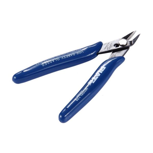 170 Electronic Pliers Diagonal Side Cutting Cable Wire Cutter Repair Hand Tool (Dark Blue)