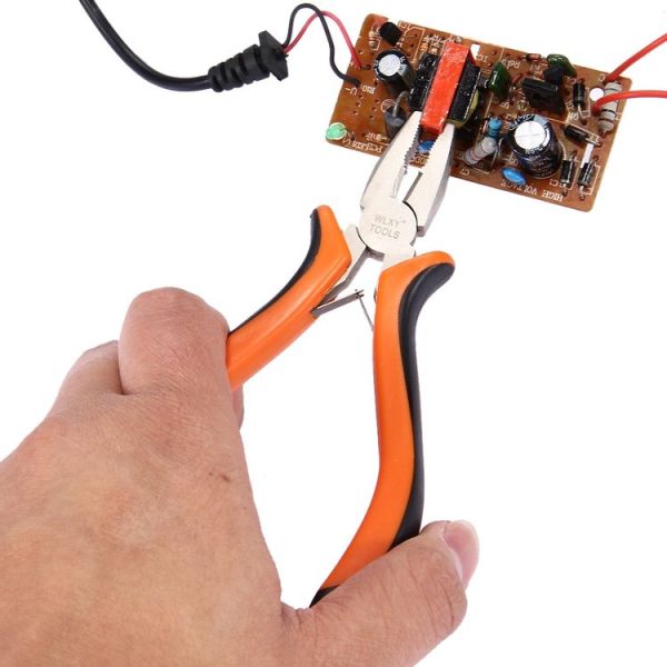 WLXY 4.5 inch Electronic Pliers Cutting Pliers Repair Hand Tool - Image 6