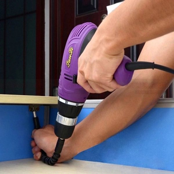 Plastic Rechargeable Drill Electric Screwdriver Dedicated Flexible Shafting Torque Drill Rods, Length: 20cm - Image 4