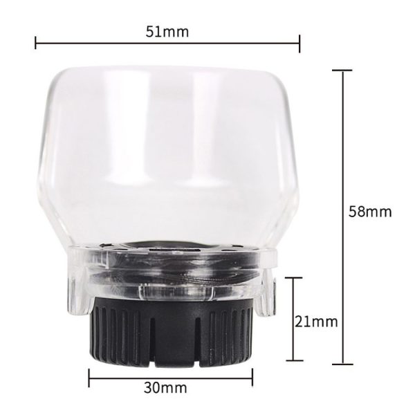 Electric Grinder Transparent Cover A550 for DREMEL Protective Cover - Image 4