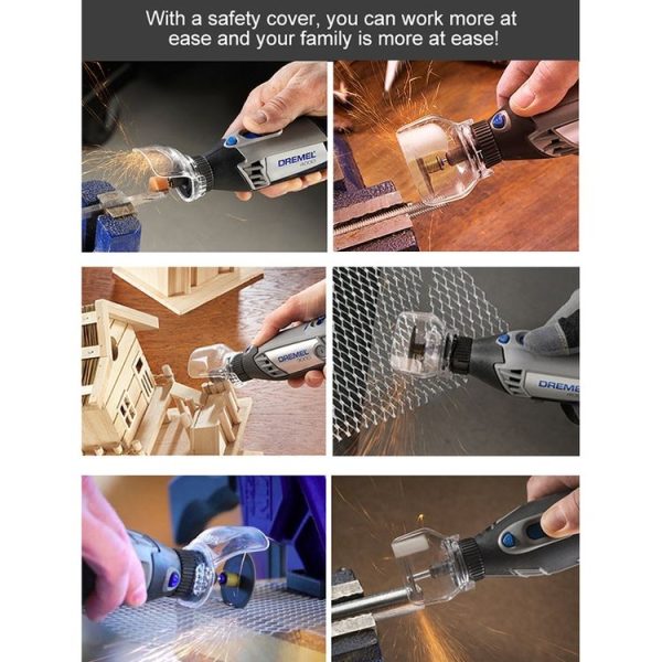 Electric Grinder Transparent Cover A550 for DREMEL Protective Cover - Image 6