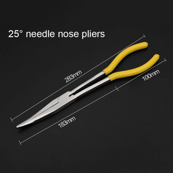 11 Inch Multi-function 25 Degree Bending Needle-nosed Pliers Hand Tool - Image 2