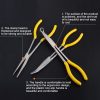 11 Inch Multi-function 90 Degree Bending Needle-nosed Pliers Hand Tool - Image 3