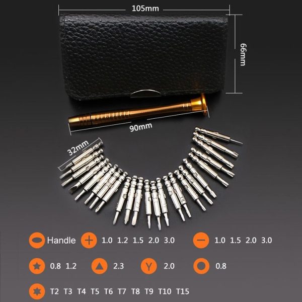 25 in 1 Screwdriver for iPhone 3 / 4 / 5 / 6, Galaxy, Huawei, Xiaomi, Other Smart Phones, Digital Cameras, Laptop, Watch, Glasses - Image 7