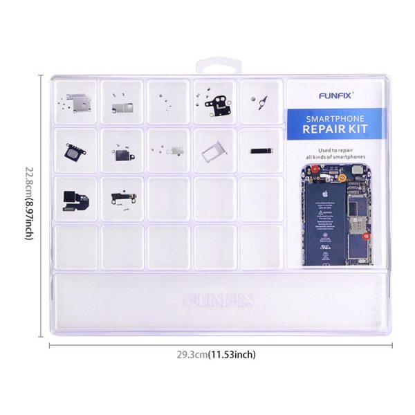 FUNFIX 14 in 1 Repair Open Tool Kit with Blades for iPhone 6 & 6s / iPhone 5 & 5S / Mobile Phone - Image 7
