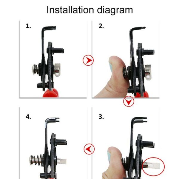 4 in 1 Pliers 10-15mm Snap Ring Circlip Plier Combination Retaining Clip 45-180 Degree - Image 5