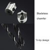 7 in 1 Woodworking Countersink Chamfer Three-Pointed High-Speed Steel Drill Bits Set, 3-10mm - Image 4