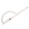 0-180 Degree Stainless Steel Protractor Angle Finder with 0-150mm Arm Measuring Ruler Tool