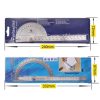 0-180 Degree Stainless Steel Protractor Angle Finder with 0-150mm Arm Measuring Ruler Tool - Image 4