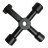 4 in 1 Multifunctional Cross Key Wrench with Circle Triangle Square Shape - Image 2