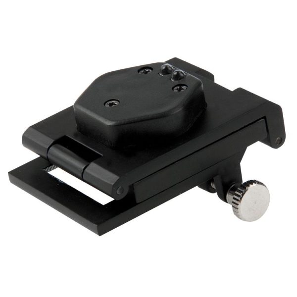 Mini Desk Style 10x Magnification Loupe Metal Antique Magnifier (Black) - Image 3