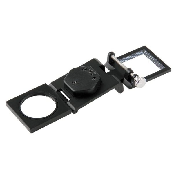 Mini Desk Style 10x Magnification Loupe Metal Antique Magnifier (Black) - Image 5