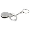 Portable Folding Loupe Metal Jewelry Antique Magnifier Magnifying Eye Glass Lens Keychain - Image 3