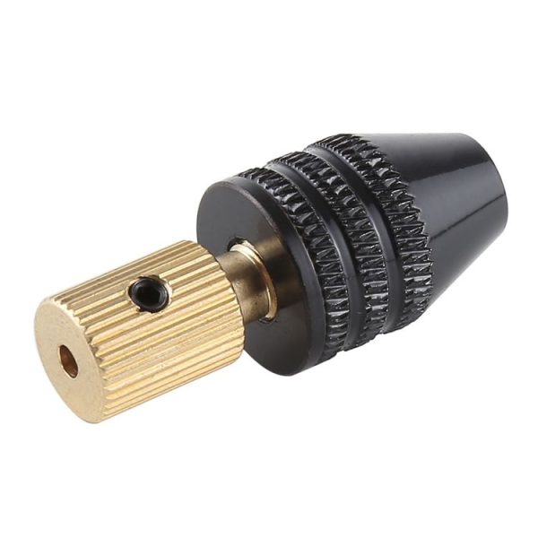 WLXY DIY003 0.5-3mm Mini Electric Grinder Drill Chuck Drill Shaft with Wrench, 2.35mm Inner Hole - Image 3