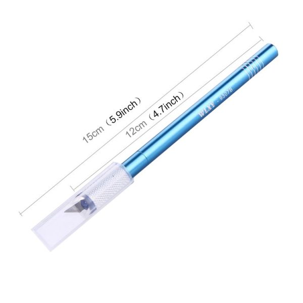 WLXY-9307B Metal Carving Knife Professional Mobile Phone Repair Tool with 8 Blades - Image 3