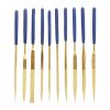 JF-170407 10 in 1 3x140mm Gold Plating Files Group Tool Set (Gold) - Image 2