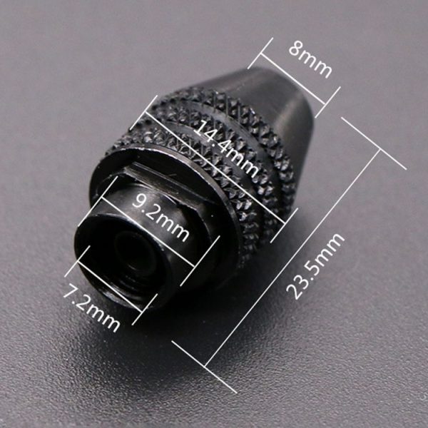 Electric Grinder M8 x 0.75mm 0.3-3.2mm Keyless Rotary Tool Three-jaw Chuck (Long) - Image 4