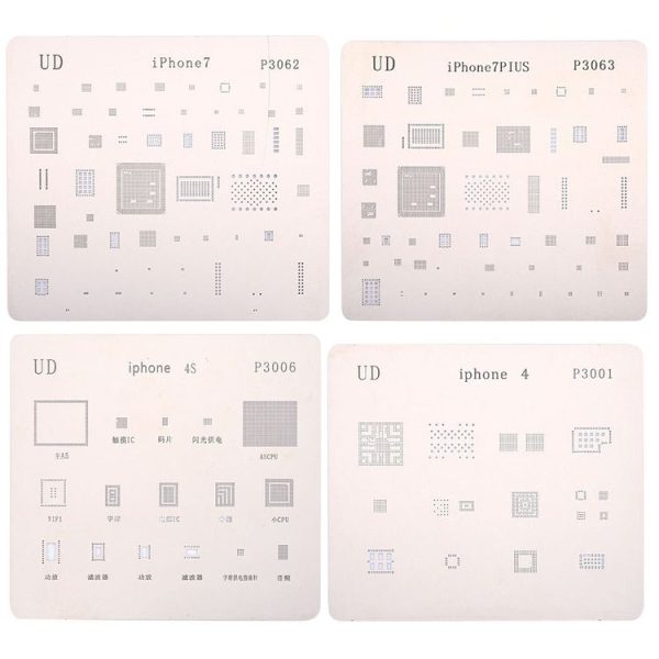 13 in 1 Mobile Phone Rework Repair BGA Reballing Stencils for iPhone - Image 2