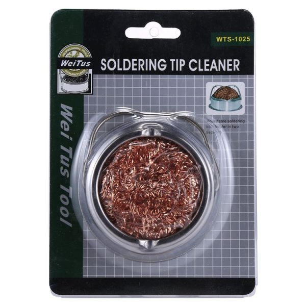 Adjustable Soldering Iron Holder in Two Sections Soldering Tip Cleaner - Image 5