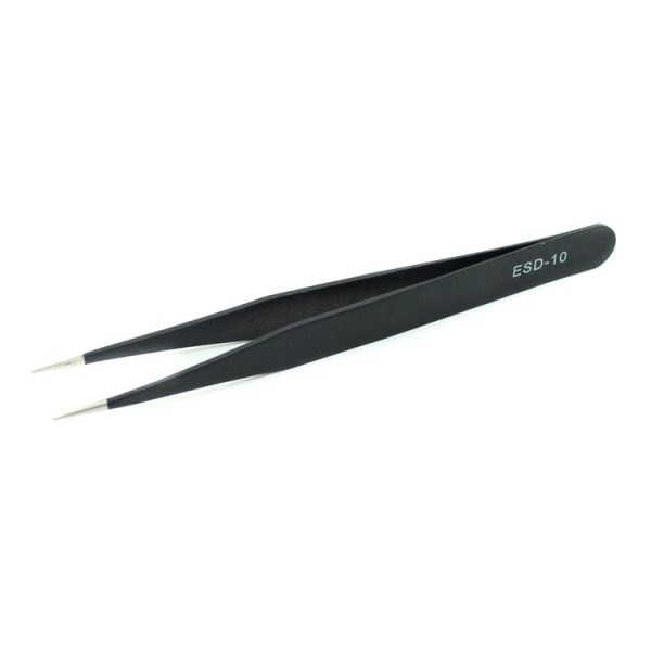 JIAFA JF-8118 9 in 1 Anti-static Precision Tweezers Set with Bag (Black) - Image 2