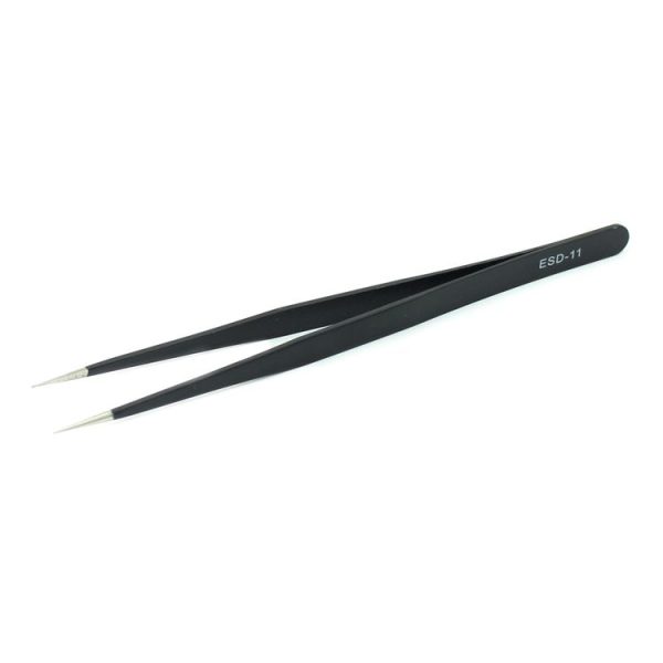 JIAFA JF-8118 9 in 1 Anti-static Precision Tweezers Set with Bag (Black) - Image 3