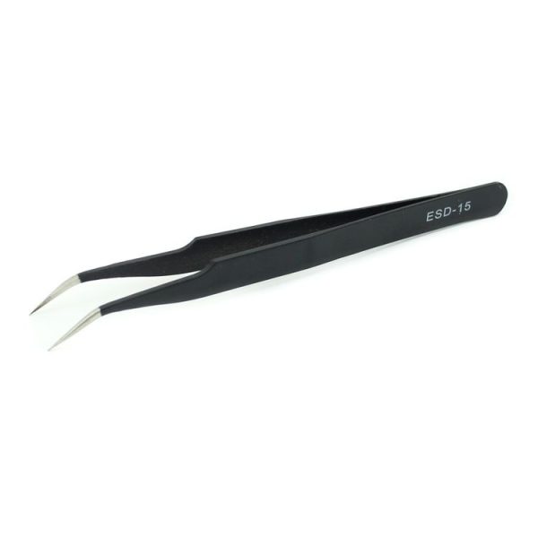 JIAFA JF-8118 9 in 1 Anti-static Precision Tweezers Set with Bag (Black) - Image 7