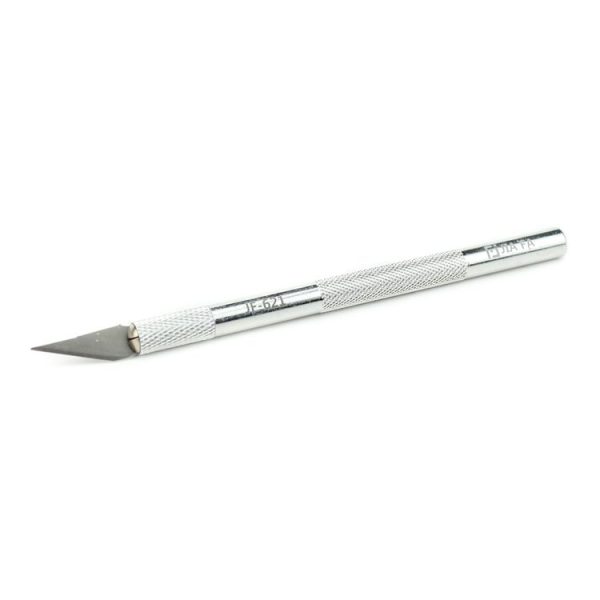 JIAFA JF-621 Metal Carving Knife Professional Mobile Phone Repair Tool with 6 Blades (Silver) - Image 2