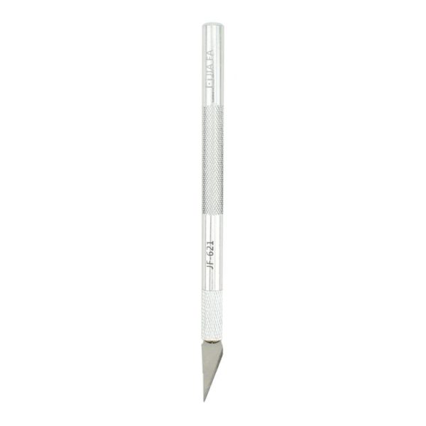 JIAFA JF-621 Metal Carving Knife Professional Mobile Phone Repair Tool with 6 Blades (Silver) - Image 4