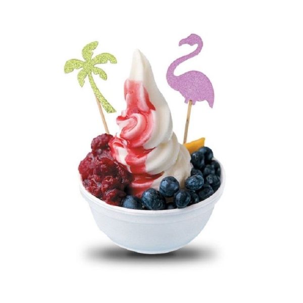 24pcs / Pack Holiday Theme Party Cake Dessert Table Decoration Inserted Card - Image 2