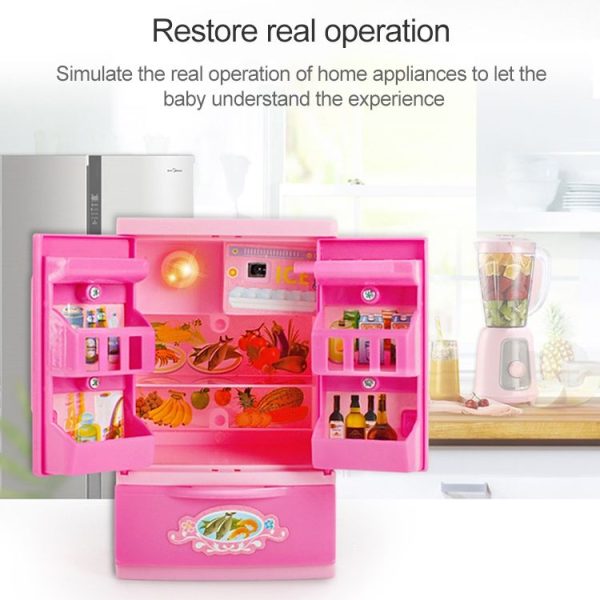 Mini Hair Drier Pretend Play Children Simulation Appliances Toys - Image 9