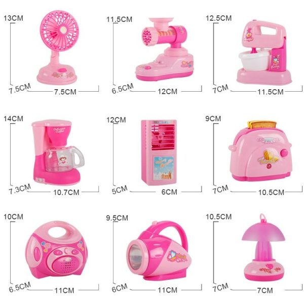 Mini Air Conditioner Pretend Play Children Simulation Appliances Toys - Image 3