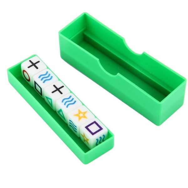 Funny Puzzle Magic Props Children Toys Sympathetic Dice Playing Cards - Image 3