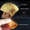 Creative Frosted Mosaic Gold Dollar Back Texture Plastic From Vegas to Macau Playing Cards Texas Poker Novelty Collection Gift - Image 3