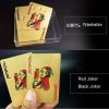 Creative Frosted Mosaic Gold Dollar Back Texture Plastic From Vegas to Macau Playing Cards Texas Poker Novelty Collection Gift - Image 4