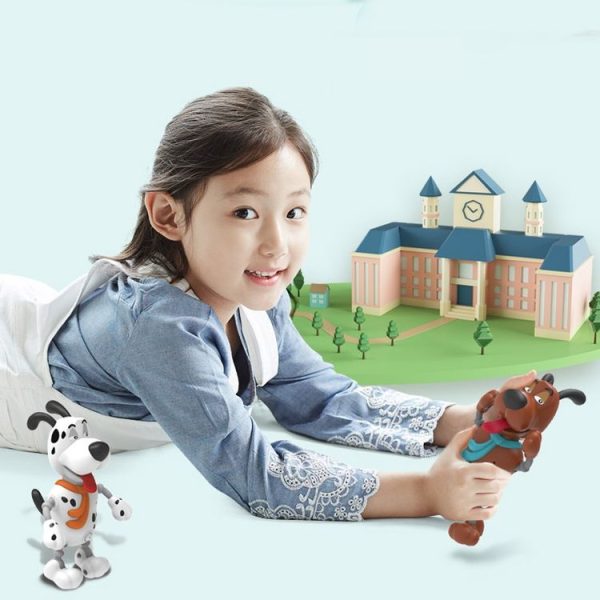 MoFun Pocket Smart Bluetooth Pet Machine Dog Touch Voice Interaction (Coffee) - Image 10