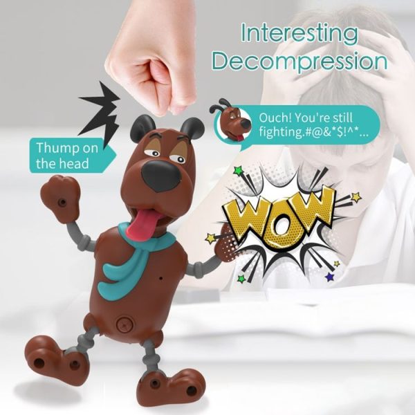 MoFun Pocket Smart Bluetooth Pet Machine Dog Touch Voice Interaction (Coffee) - Image 6