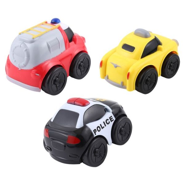 3 PCS Mini Children Toy Inertia Car, Random Color Delivery - Image 3
