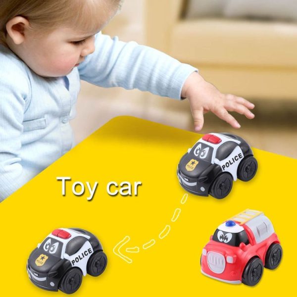 3 PCS Mini Children Toy Inertia Car, Random Color Delivery - Image 5