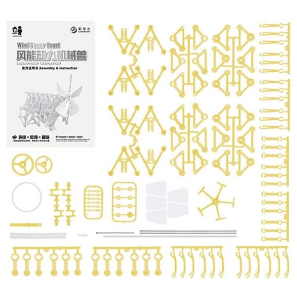 DIY Assembled Wind Energy Dynamic Bionic Mechanical Beast - Image 4