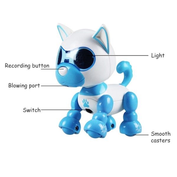 MoFun 135 Smart Robot Pet Dog Touch Sensing Electric Toy (Pink) - Image 3
