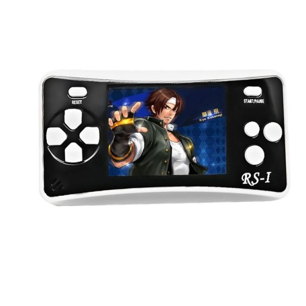 RS-1 Retro Portable Handheld Game Console, 2.5 inch 8 Bits True Color LCD, Built-in 152 Kinds Games (Black) - Image 2