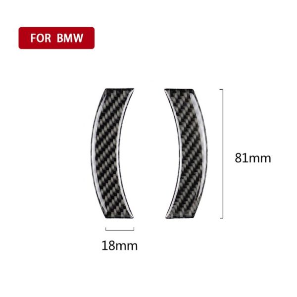 2 PCS Car F Chassis Navigation Panel Carbon Fiber Decorative Sticker for BMW Mini Cooper Countryman Clubman F54 / F55 / F56 / F60 - Image 5