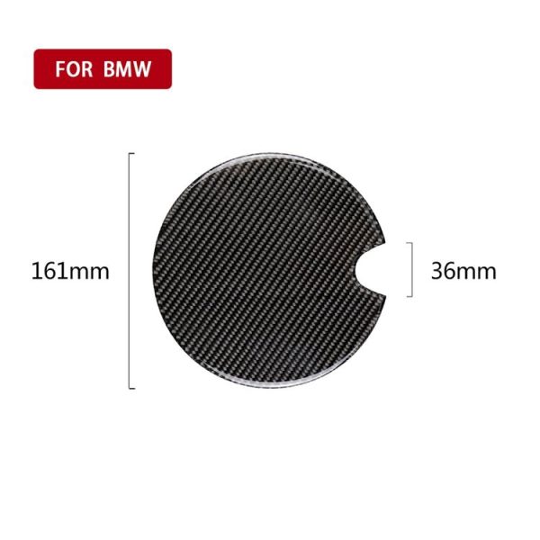 Car Fuel Tank Cover Carbon Fiber Decorative Sticker for BMW Mini Cooper R50 / R52 / R55 / R56 / R57 / R58 / R59 / R60 / R61 / F55 / F56 - Image 5
