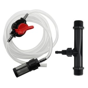 Venturi Fertilizer Applicator G1 / 2 Fertilizer and Filter Straw Kit with Four-point Connector