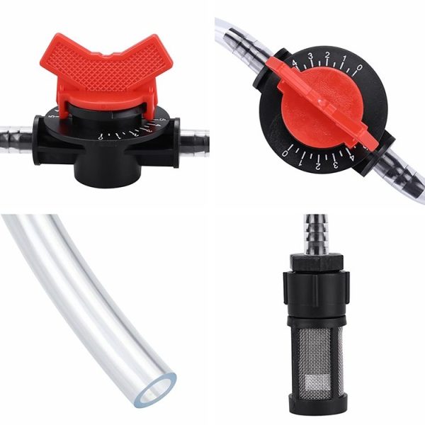 Venturi Fertilizer Applicator G1 / 2 Fertilizer and Filter Straw Kit with Four-point Connector - Image 4