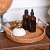 GP23 Braided Sweet Vegetable Fruit Snack Storage Tray Basket, Size: S - Image 5